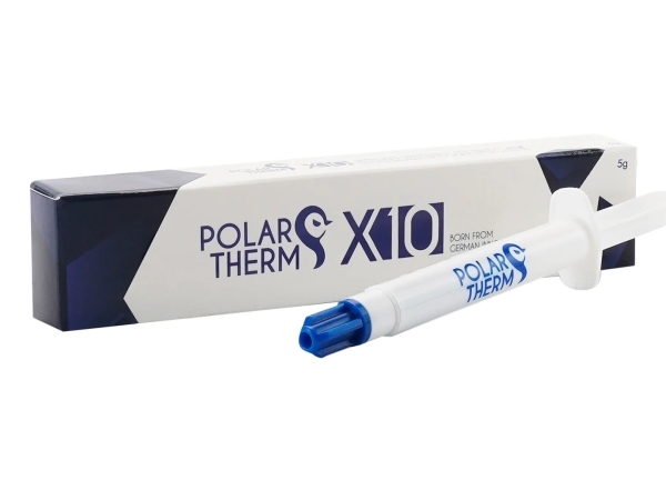 Thermal Grizzly X-10, Termisk pasta, 2,6 g/cm³, Blå, Hvid, -50 - 150 °C, 8,5 g, 1 stk