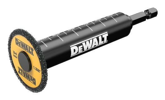 DeWALT DT20563-QZ, 1 stk, Polyvinylchlorid (PVC), Sekskantet, Sort, Gul, 25,4 / 4 mm (1 / 4), 3,4 cm