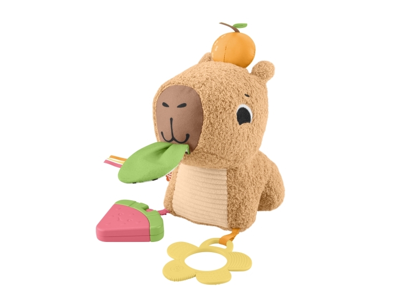 Fisher-Price Aktivitetsbamse - Snuggly Snacky Capy