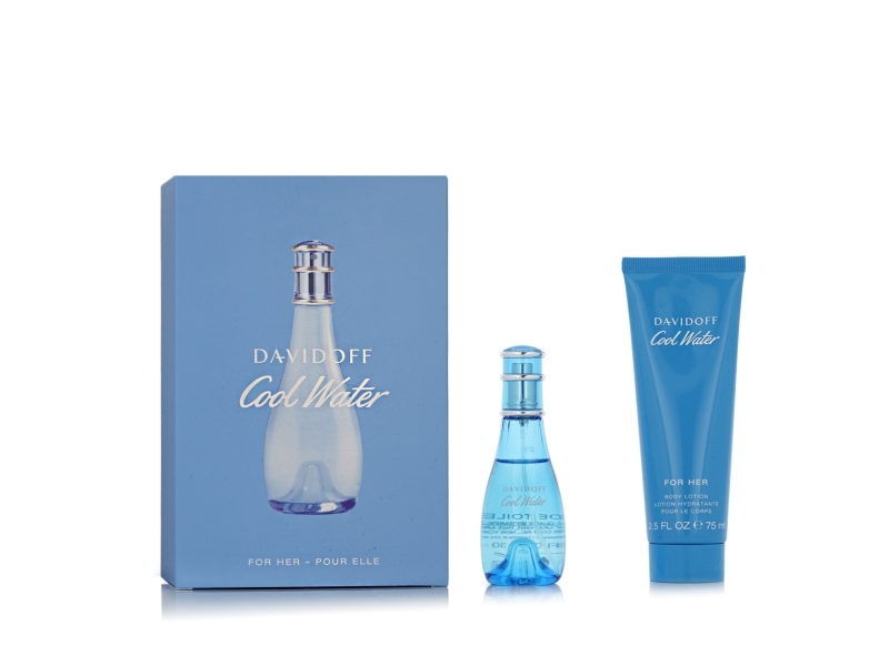 Davidoff Cool Water For Women Edt 30 Ml + Bl 75 Ml (Woman)