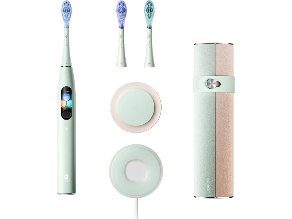 Oclean Eltandbørste X Ultra Set Sonic Electric Toothbrush-Green