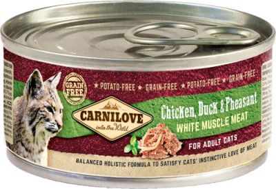 Carnilove Carnilove 100G Katzendose Huhn Ente Fasan