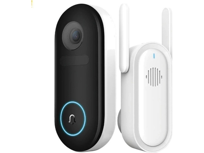 Smart Doorbell Imilab, Wi-Fi, 2.5K, Hvid Cmsxj33a + Cmsxj33b