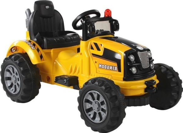 Vienvietis elektromobilis Lean cars, geltonas