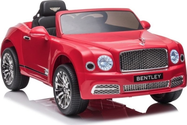 Lean Cars Vienvietis elektromobilis Bentley Mulsanne Lean Car, raudonas