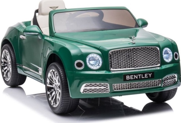 Lean Cars Vienvietis elektromobilis Bentley Mulsanne Lean Car, žalias