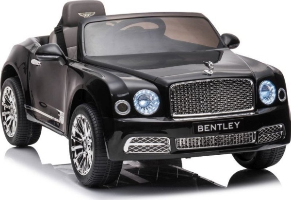 Lean Cars bil på batteri Bentley Mulsanne svart | Utomhusleksaker - El & Bensinfordon - Elbilar för barn 12/24V | GameStuff
