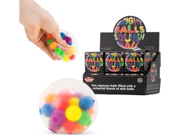 Tobar Toy Bright Balls Ball Scrunches