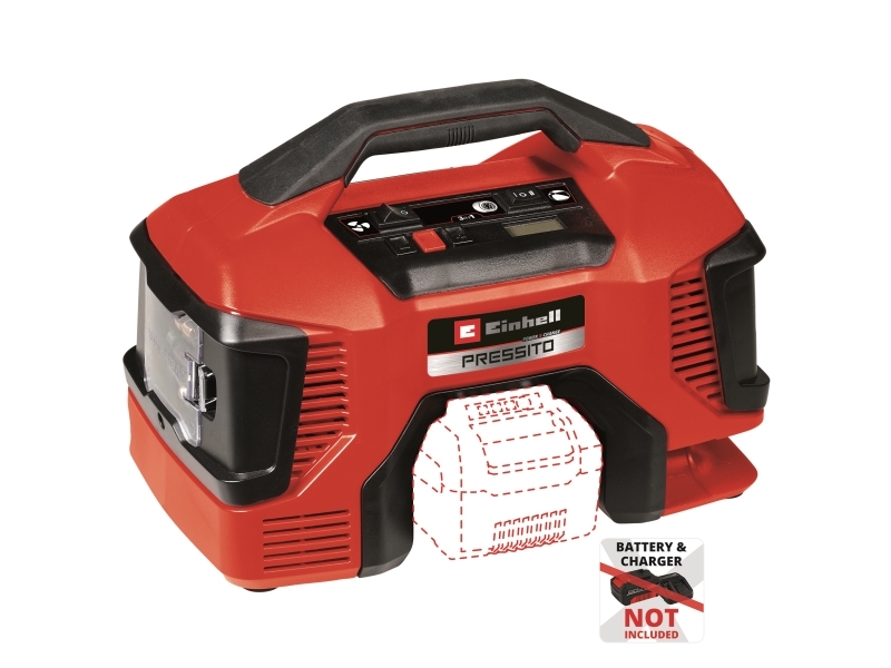 Einhell Pressito 18/21, 21 L/Min, 10,5 Bar, 2,06 Kg - Solo
