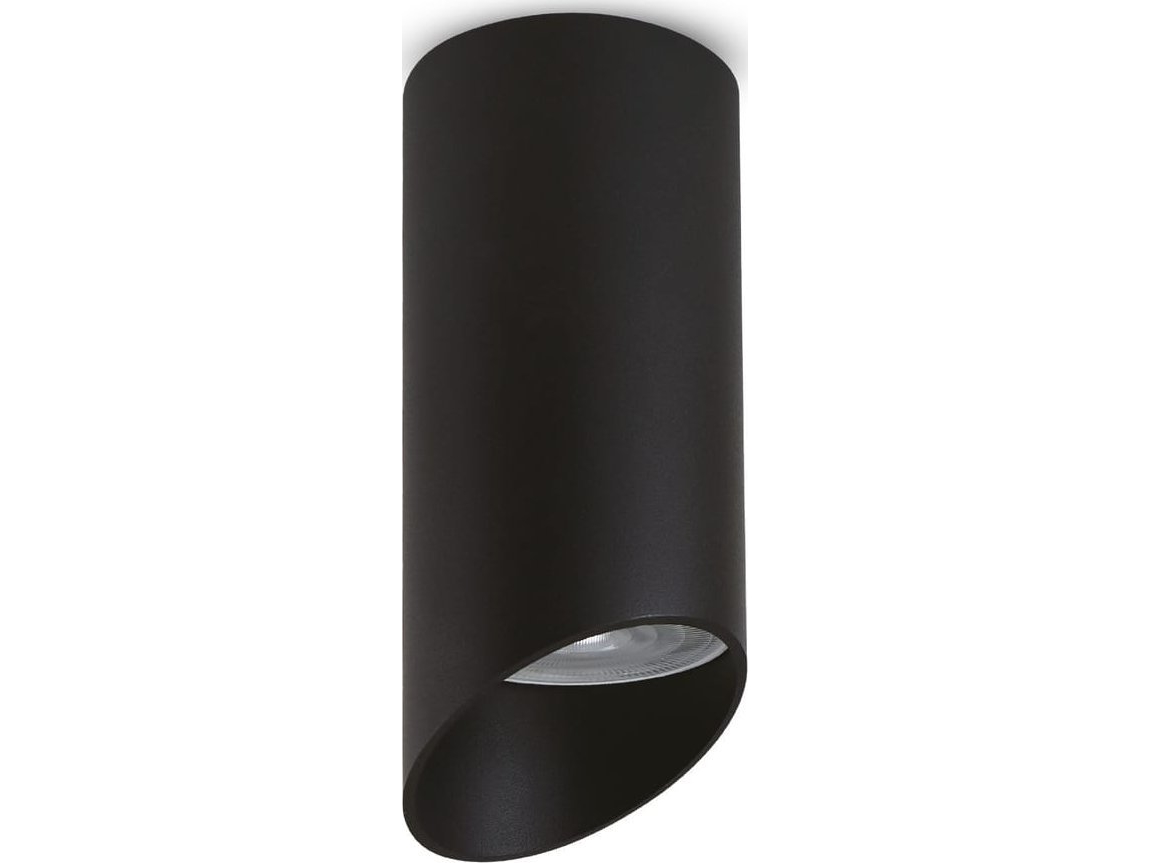 Maclean infälld/utanpåliggande armatur / spot, rund, aluminium, GU10, 55x130 mm, svart MCE360 B | Belysning - Inomhusbelysning - Armaturer | GameStuff