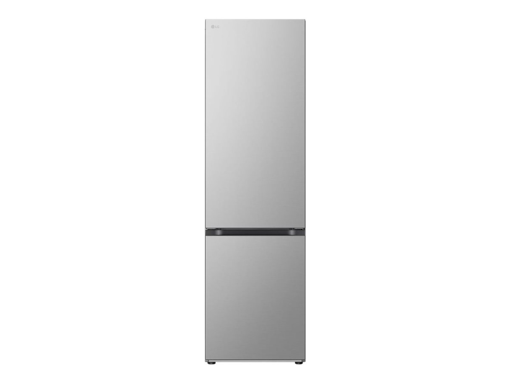 LG GBV3200CPY - Køleskab/fryser - bund-fryser - bredde: 59.5 cm - dybde: 67.5 cm - højde: 203 cm - 387 liter - Klasse C - prime-sølv