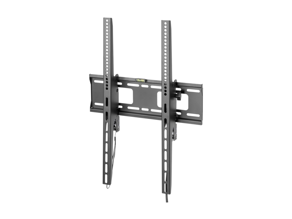 Deltaco - Monteringssæt (Vægmontering) - Kan Vippes - For Lcd-Display/Kurvet Lcd-Display - Lodret - Sort - Skærmstørrelse: 37"-75"