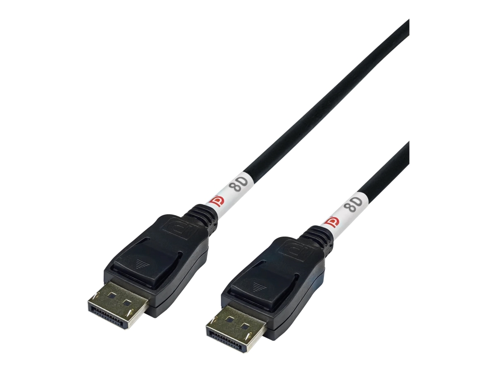 Deltaco Dp80-1005, 0,5 M, Displayport, Displayport, Stecker, Stecker, 7680 X 4320 Pixel