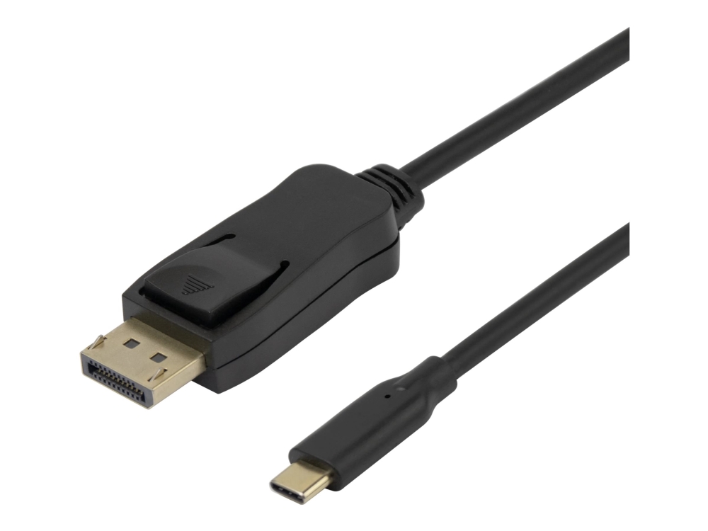 Deltaco Usbc-Dp-Bi100, 1 M, Displayport, Displayport, Stecker, Stecker, 7680 X 4320 Pixel