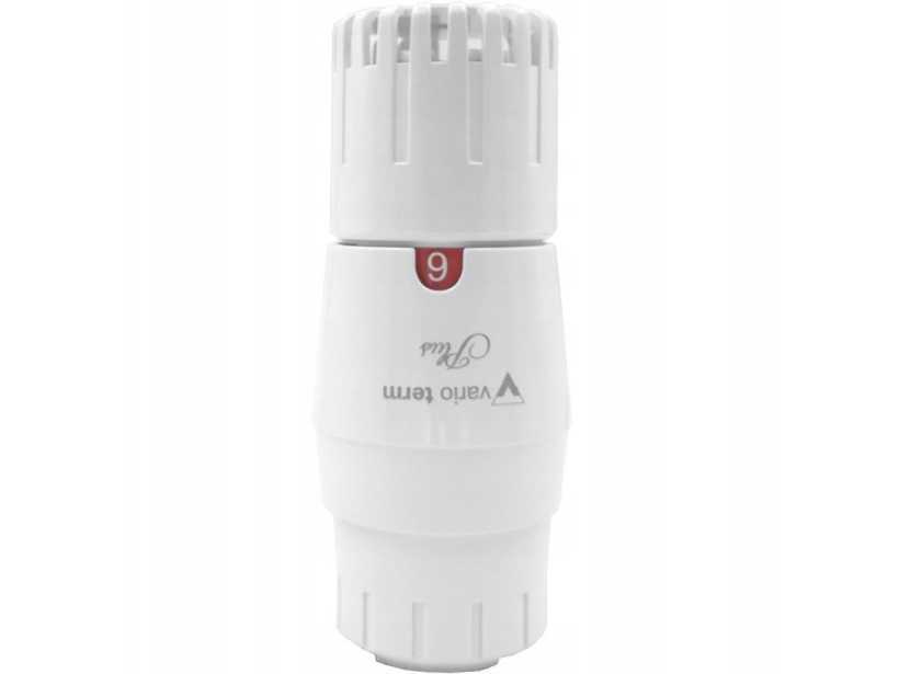 VarioTerm Vario Term termostatisk radiatorhoved Trendy GS.07-306C click RA-N hvid blank