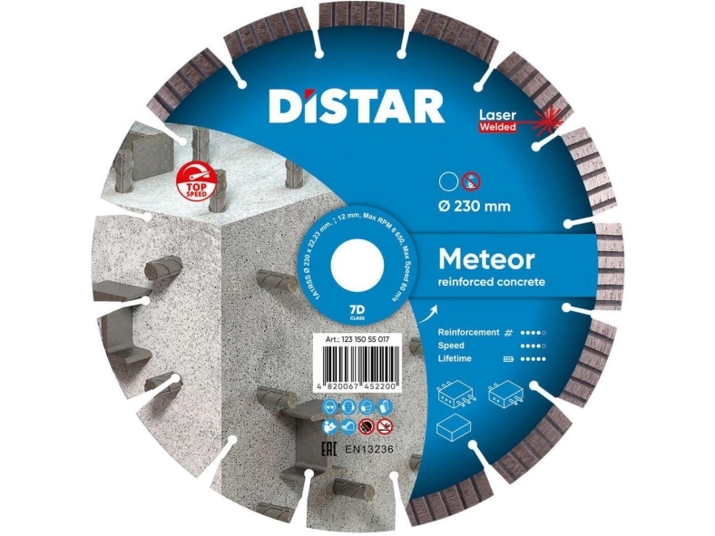 Distar Meteor Diamond Target 230 X 2,6/1,6 X 22,23 Mm