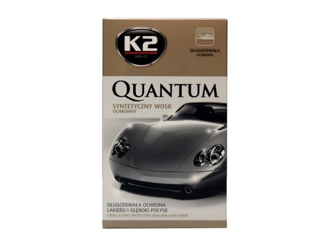 K2 QUANTUM PROTECTIVE WAX 140G + POLISHING MICROAD 40x40CM
