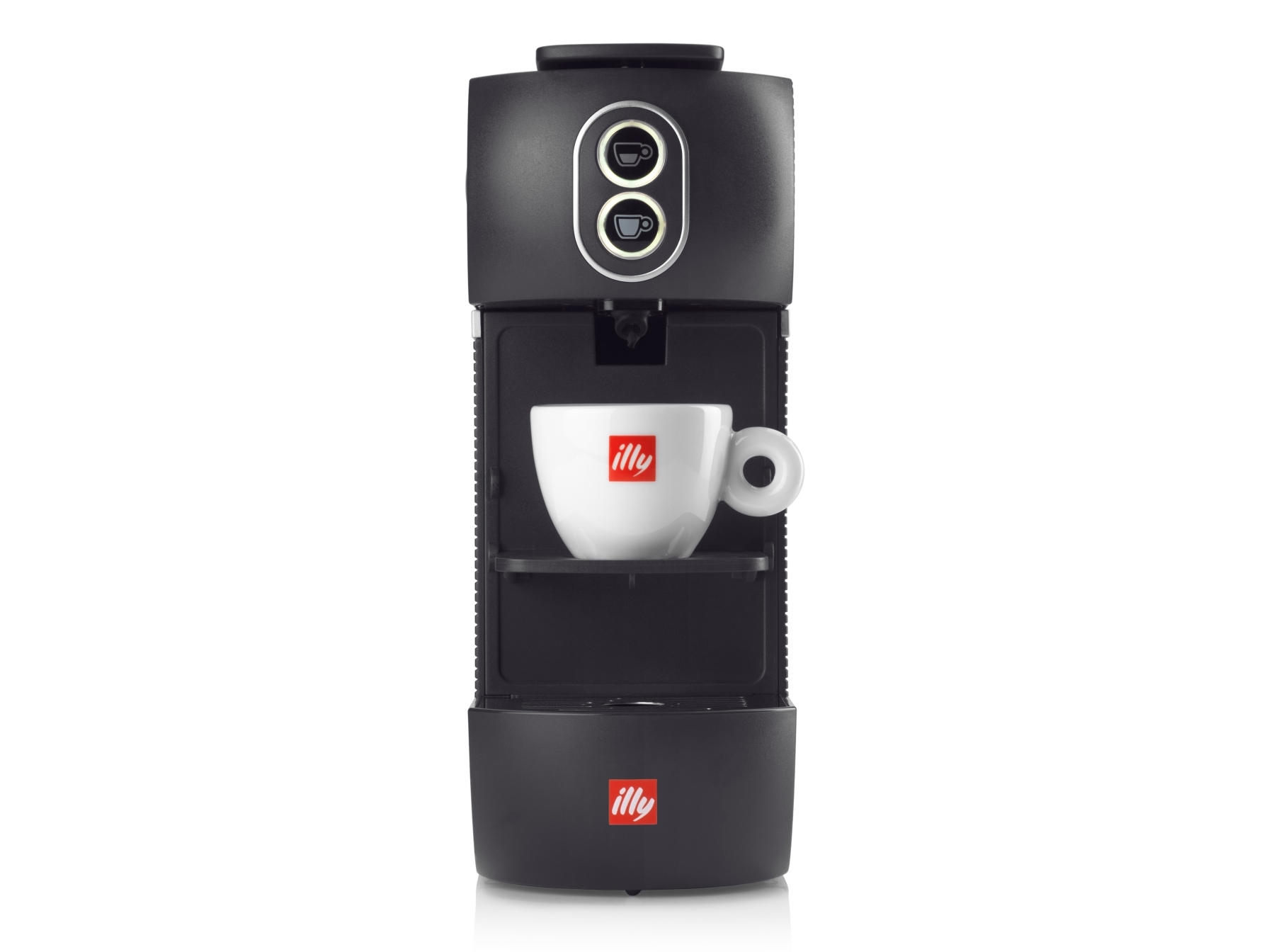 Illy Easy, Kapselmaskin, 1 l, Kaffekuddar, 1250 W, Svart