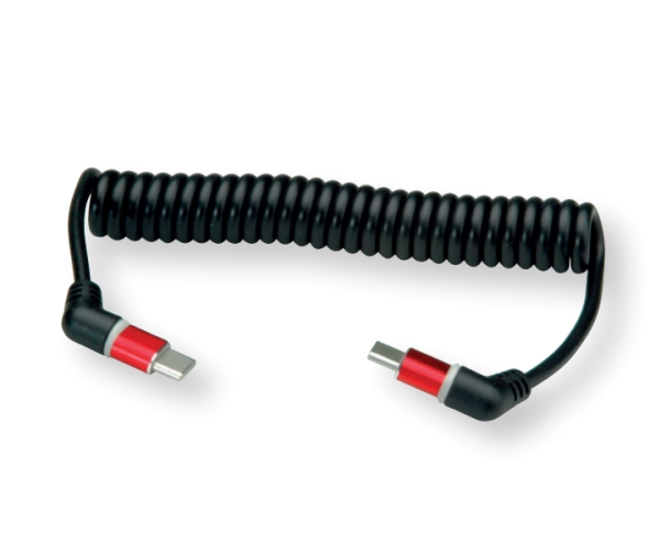 Roline 11.02.8350, 1,5 M, Usb C, Usb C, Usb 2.0, 0,48 Gbit/Sek, Sort, Rød