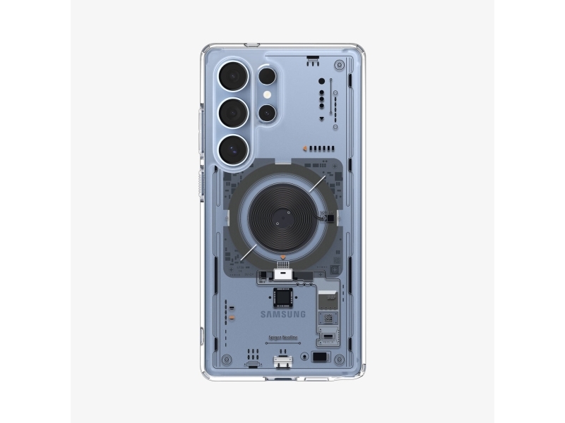 Spigen Ultra Hybrid Neo One (Magfit), Cover, Samsung, Galaxy S25 Ultra, 17,5 Cm (6.9"), Transparent
