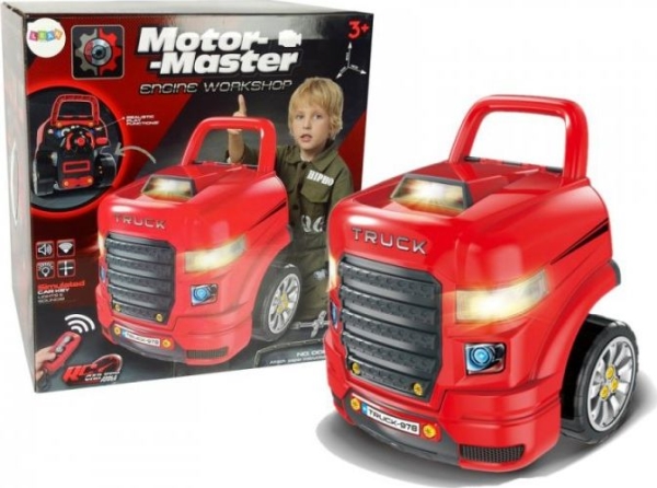 Lean Toys Kuorma-auton mekaanikon purkamissarja, korjaamon työkalut
