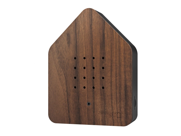 Produktfoto för Relaxound - Zwitcherbox Classic - Soundbox - Walnut - W11 x H14,5 x D3,5 cm