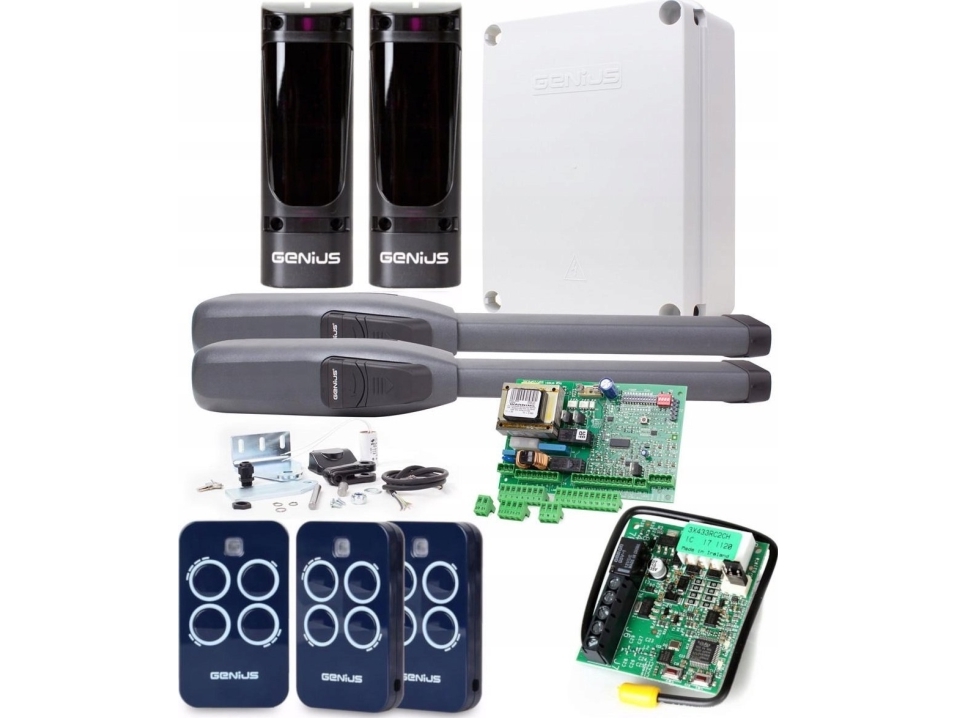 Genius sæt GENIUS SIROCCO 250 til buede bramvinger