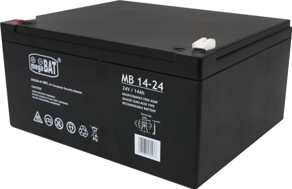 Lean Cars Genopladeligt Batteri 24V 14Ah – Reservebatteri t/ El-biler & Køretøjer til Børn