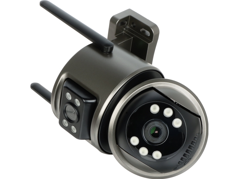 Ip Ptz-Kamera Icsee-W62sd-2 Wi-Fi Fuldfarve 2 X 3 Mpx 2 X 3,6 Mm