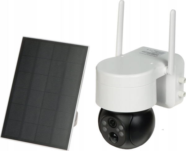 Ip-Solar-Kamera, Udendørs Med Pir-Sensor Icsee-W41sd-Solar Wi-Fi - 4&Amp Nbsp|Mpx 3,6&Amp Nbsp|Mm