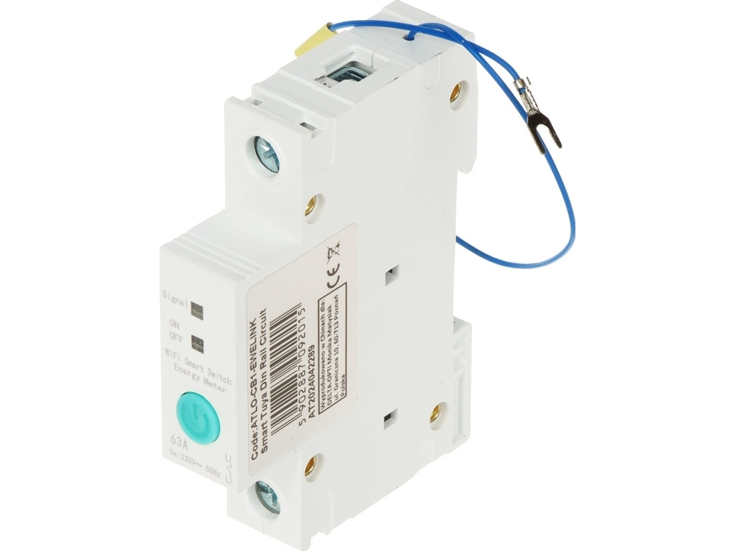 Atlo INTELLIGENT AUTOMATIC SWITCH ATLO-CB1-EWELINK Wi-Fi, eWeLink