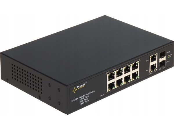 Sfg108 12-Ports Poe-Industriswitch