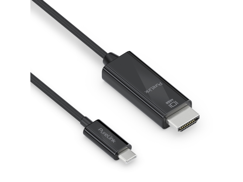 Purelink Is2201-010, 1 M, Usb Type-C, Hdmi, Hanstik, Hanstik, Lige