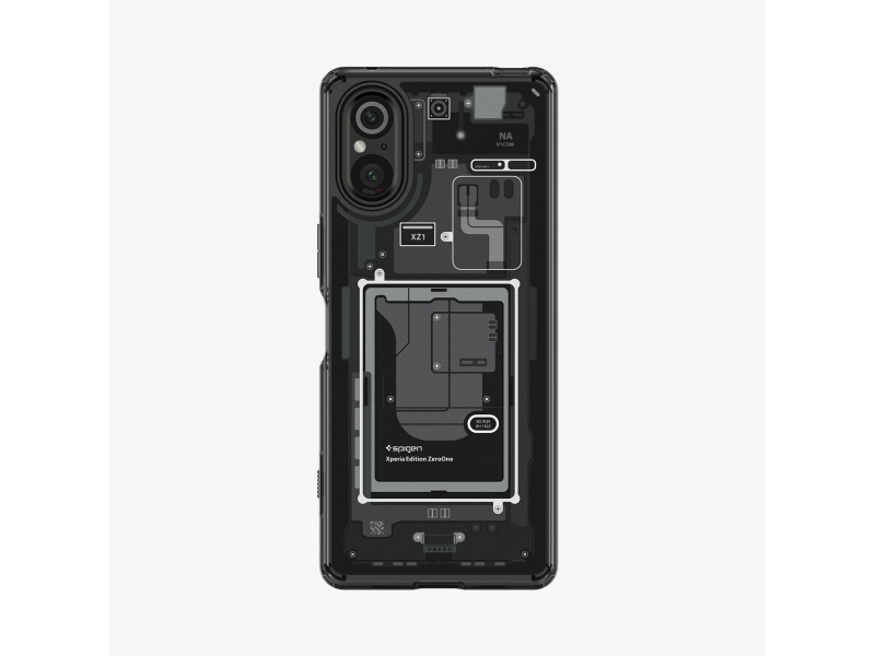 Spigen Xperia 5 V Case, Sony Xperia 10 V, Sort