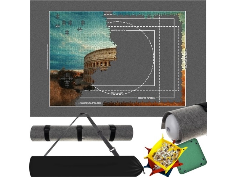 Malatec Kilimėlis ir krepšeliai dėlionėms