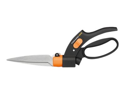 Fiskars Servo-System Gs42 - Grasschere - Glasfaserverstärkter Kunststoff - 32,2 Cm - Schwarz Mit Orangem Griff