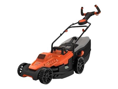 Black & Decker Black+Decker Bemw471es-Qs Tondeuse À Gazon Filaire 6 Hauteurs, 1600 W, Orange, 38 Cm