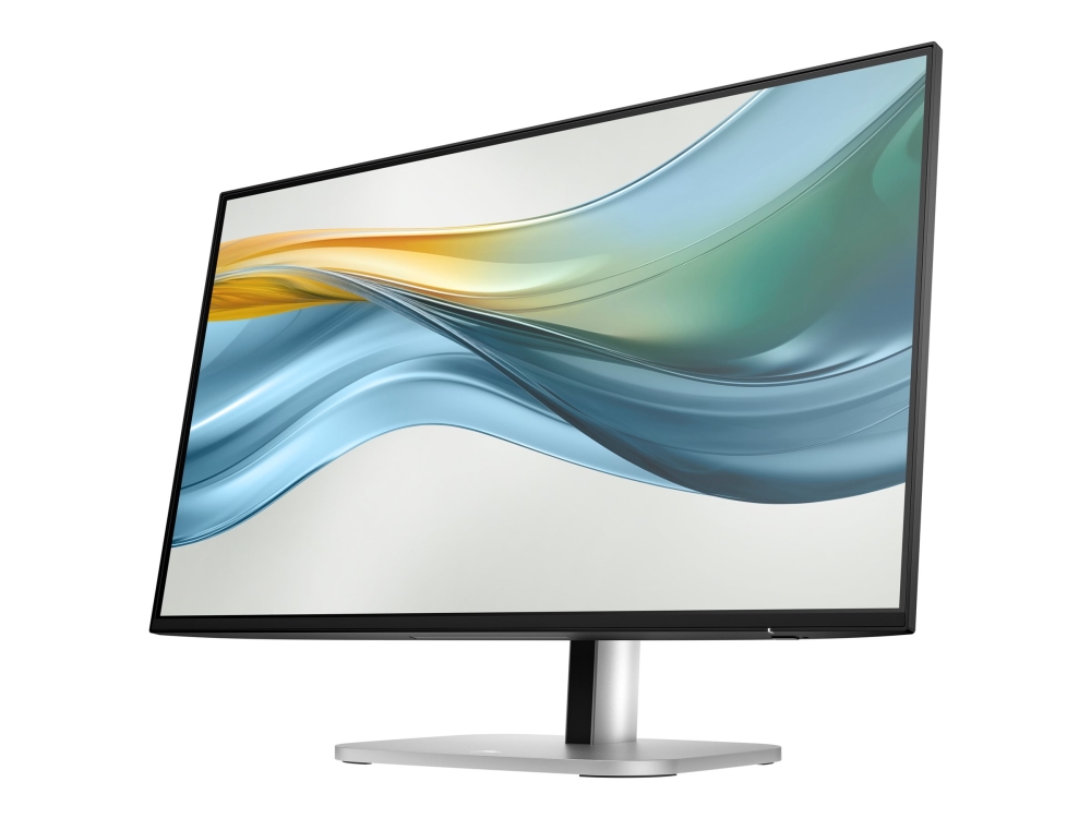HP 524pu - Series 5 Pro - LED-skærm - 24 (23.8 til at se) - 1920 x 1080 Full HD (1080p) @ 100 Hz - IPS - 350 cd/m² - 1500:1 - 5 ms - HDMI, DisplayPort, USB-C - jet black, naturlig sølv og jet sort (stativ)