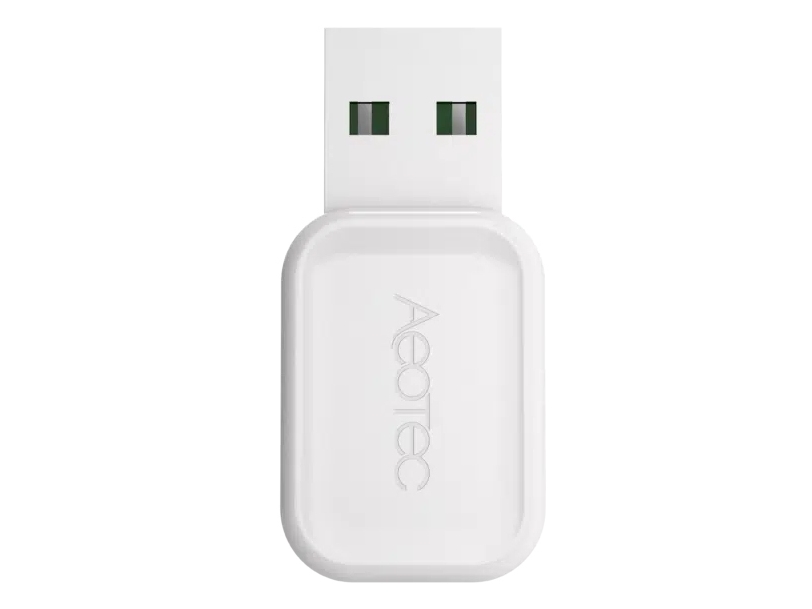Aeotec Z-Stick, Handhållen, Kabel, Trådlös, ZigBee, 868.42 MHz, 200 m | Huset - Säkerhet & Larm - Husautomatisering | GameStuff