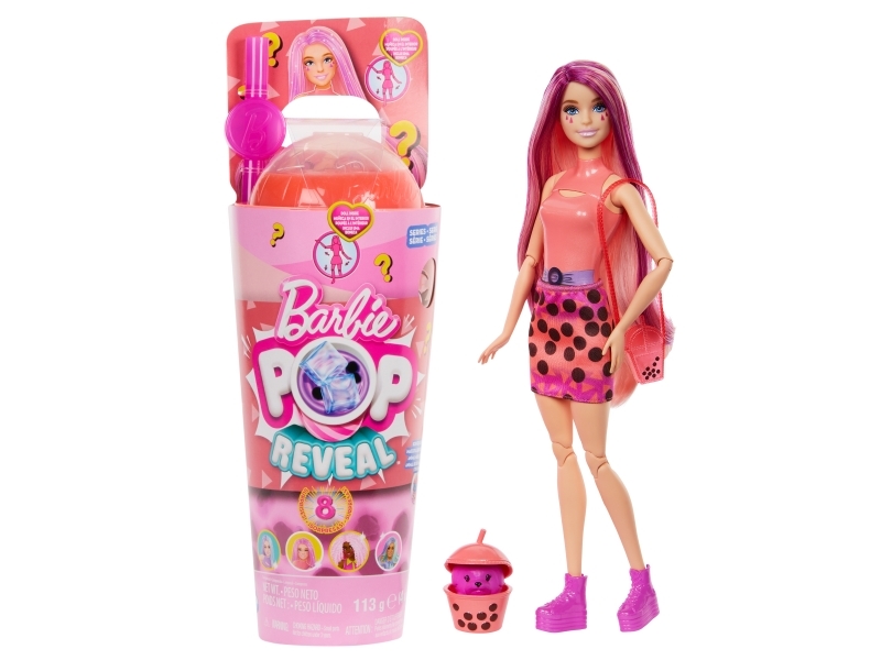 Mattel BARBIE POP REVEAL mango mochi siurprizų rinkinys, burbulinės arbatos serija (HTJ22) | Leksaker - Kreativitet - Spela degen | GameStuff
