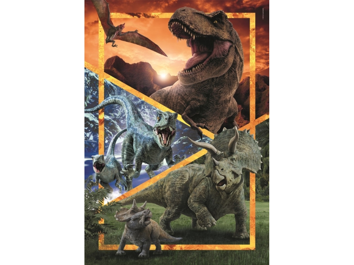 Puzzle „Jurassic World“, Super, 104 Teile