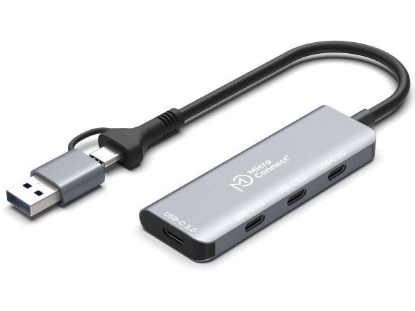 Usb-Hub Microconnect Usb-C 3.2 Gen 1 4-Port Hub