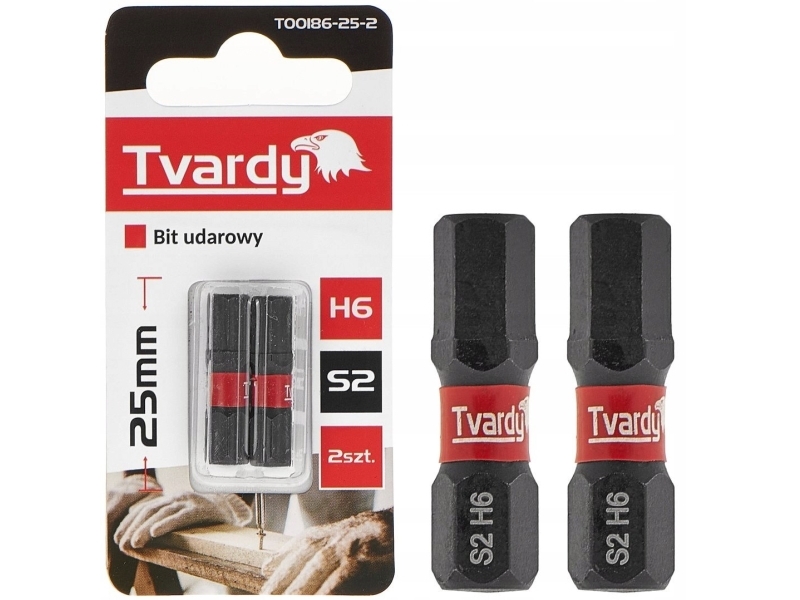Tvardy Schlagbit H6 25 Mm S2 (2/10/50/500)