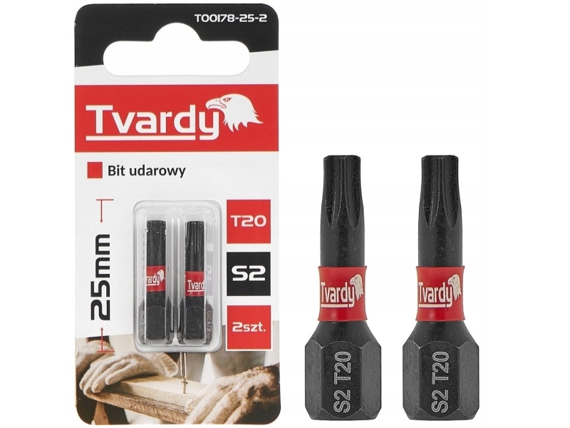 Tvardy Schlagbit T20 25Mm S2 (2/10/50/500)