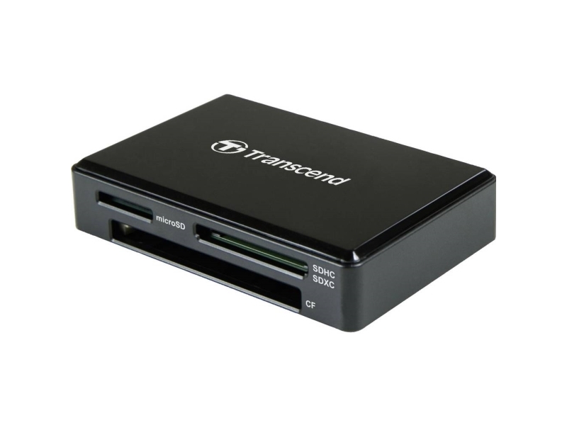 Transcend Rdf8, Compact Flash (Cf), Microsdhc, Microsdxc, Sd, Sdhc, Sdxc, Schwarz, Ce/Fcc/Bsmi/Kc/Rcm/Eac, Micro-Usb, Usb, 5 V
