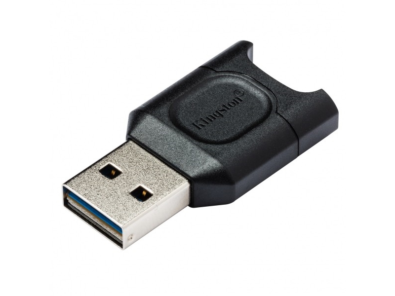 Kingston Technology MobileLite Plus, SD, Musta, USB 3.2 Gen 1 (3.1 Gen 1) Type-A, 51,8 mm, 33,5 mm, 9 mm