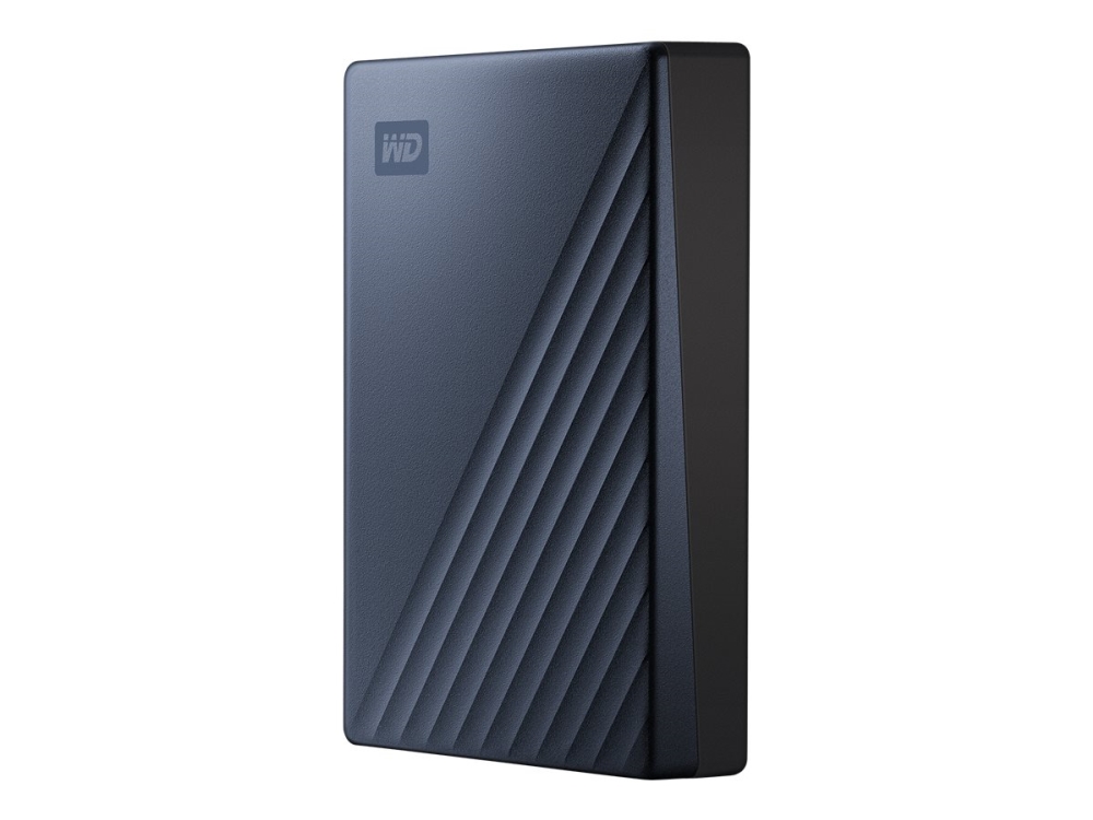 WD My Passport Ultra WDBFTM0050BBL - Hårddisk - krypterat - 5 TB - extern (portabel) - USB 3.1 (USB-C kontakt) - 256 bitars AES - blå | Datorkomponenter - Hårddisk & Lagring - Externa hårddiskar | GameStuff