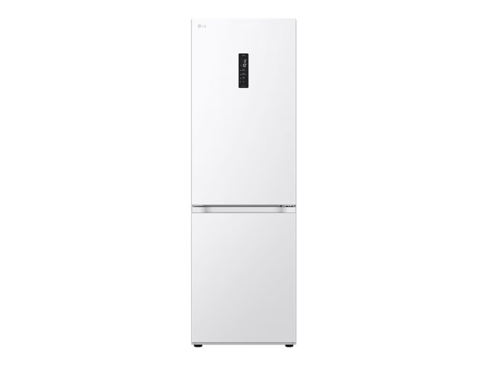 LG GBV3100ESW - Kylskåp/frys - bottenfrysskåp - Wi-Fi - bredd: 59.5 cm - djup: 68.2 cm - höjd: 186 cm - 344 liter - Klass E - supervitt | Vitvaror - Kyl & Frys - Kombinerade kyl-frysar | GameStuff