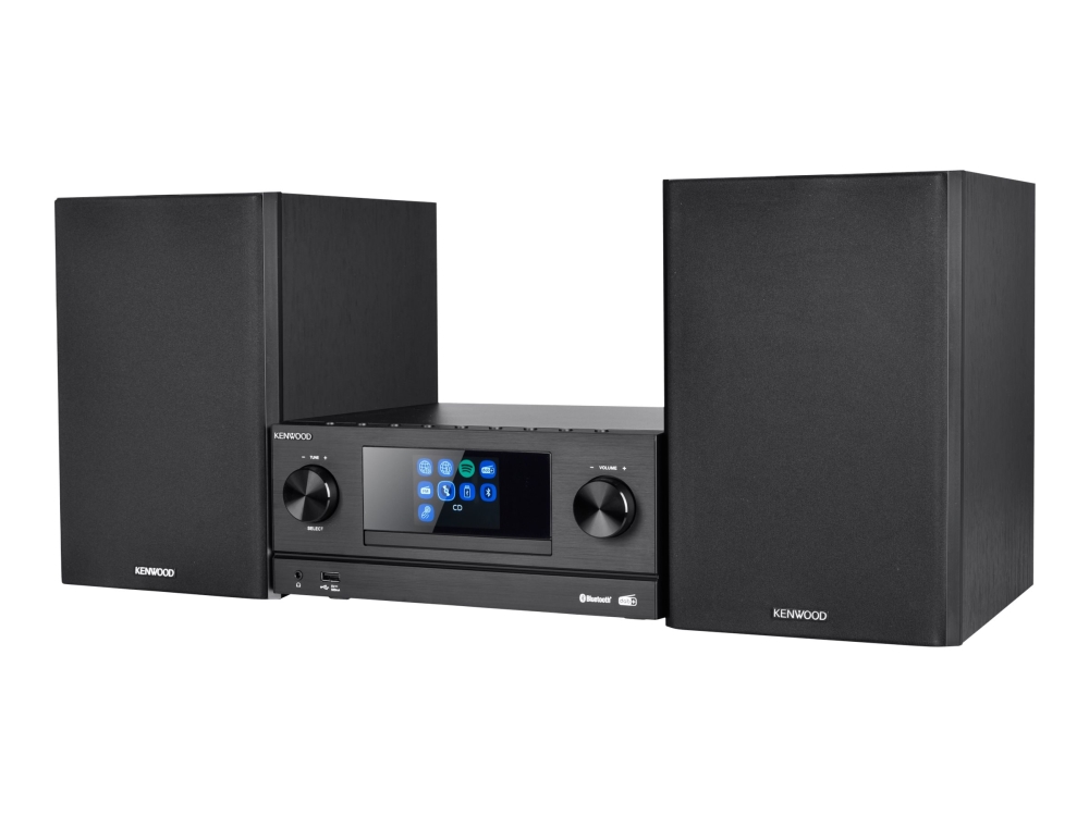 Kenwood M-9000S - Mikrosystem - 2 x 50 Watt - svart | TV, Ljud & Bild - Stereo - Mikro & Mini stereo | GameStuff