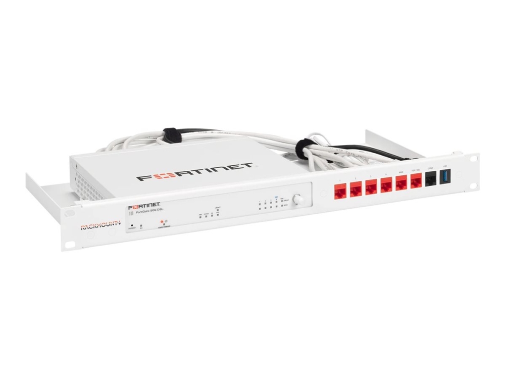 Rackmount.It Fortirack - Rack-Monteringspakke - Signalhvid - 1U - 19"